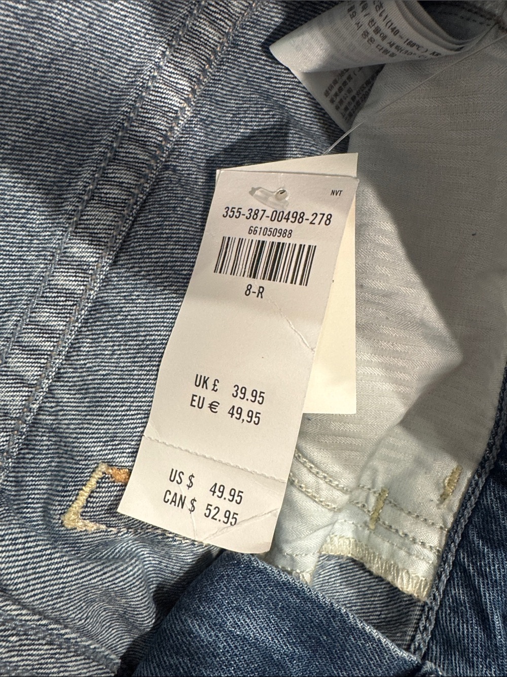 BRAND NEW Hollister Blue Denim Jeans - Picture 2 of 6